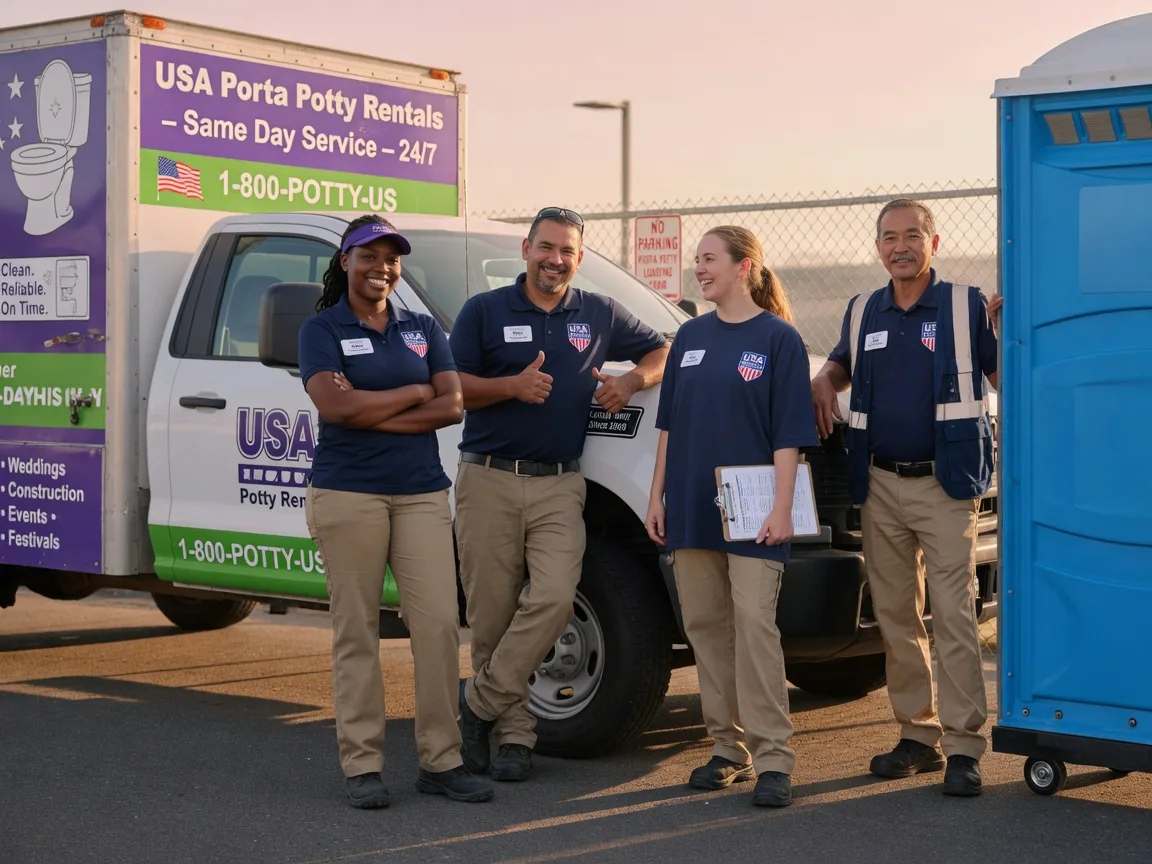 Porta Potty Rental company in Camp Verde, AZ